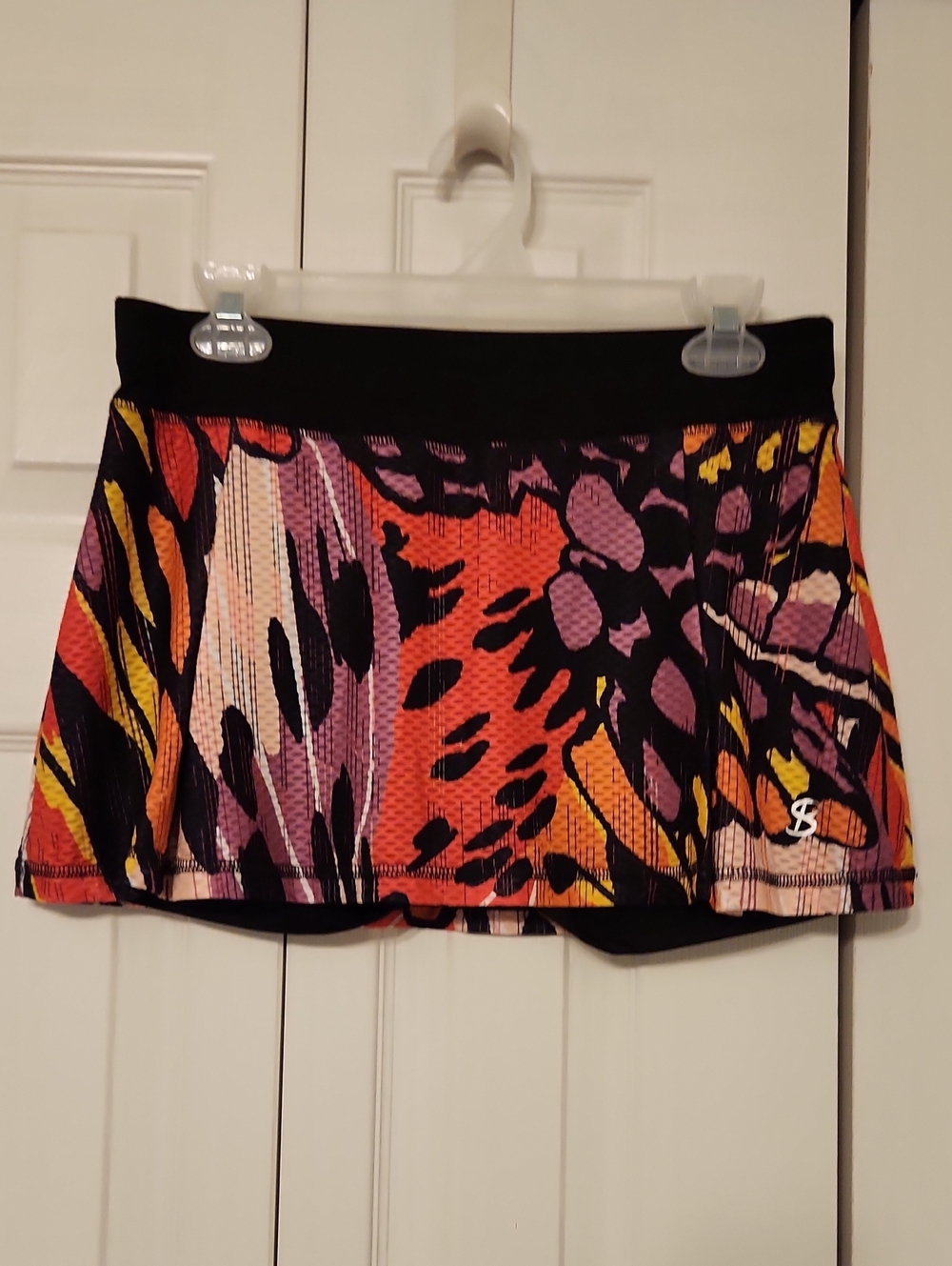 Sofibella Multicolor Print Tennis Skirt Athletic Skort